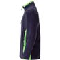 Velilla Veste polaire bicolore navy/lime