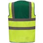 yoko Gilet haute visibilité paramedic_green/hi_vis_yellow