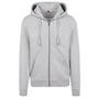 Build Your Brand Premium Zip Hoody heather_grey