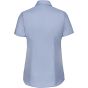 Russell Chemise à chevrons cintrée manches courtes femme light_blue