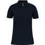 WK Designed To Work Polo Day To Day contrasté manches courtes femme navy/silver