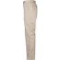 Henbury Men's 65/35 flat front chino  stone
