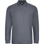 Pro RTX Polos manches longues pro - solid_grey - XL