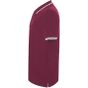 JHK Man regular polo burgundy/white