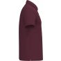iDeal Basic Brand Polo piqué homme 180 ideal_burgundy