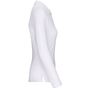 WK Designed To Work Polo manches longues femme white