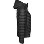 Tee Jays Ladies hooded outdoor crossover black/black_melange