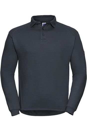 Sweatshirt de travail col polo très résistant