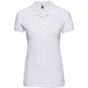 Russell Ladies' stretch polo white