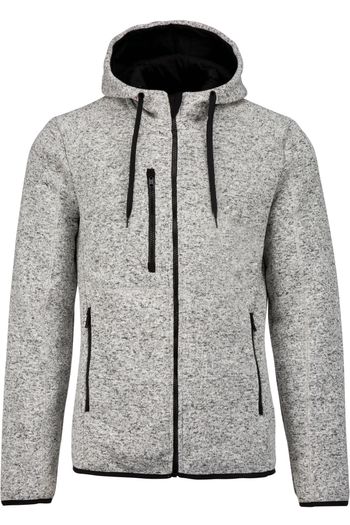Image produit Veste capuche chinée homme