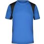 James&Nicholson Men's Running-T-306 royal/black