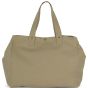 Kimood Sac de shopping en coton délavé washed_olive_gray
