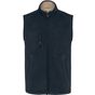 WK Designed To Work Bodywarmer polaire avec intérieur sherpa unisexe navy