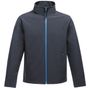 Regatta Standout Ablaze printable softshell navy/french_blue