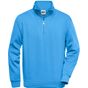 James&Nicholson Workwear Half Zip Sweat aqua