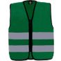 Korntex Safety Vest For Kids With Zipper Forest green