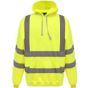 Yoko Sweatshirt capuche haute visibilité hi_vis_yellow