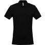 Kariban Polo piqué manches courtes black