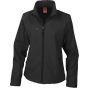 Result Womens base 2-layer softshell jacket black