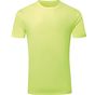 TriDri T-Shirt texturé en tissu recyclé homme lightning_yellow