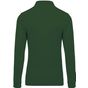 Kariban Polo piqué manches longues homme  forest_green