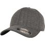 flexfit Heringbone Melange Flexfit black/heather_grey