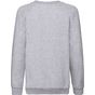 fruit of the loom Classic Raglan Sweat Kids gris_chine