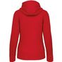 kariban sweat-shirt zippé capuche femme red