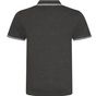 AWDis Just Polos Stretch tipped polo charcoal/white