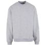 Build Your Brand Loose Fit Sweatshirt heather_grey