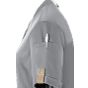 karlowsky Women's Short-Sleeve Chef Jacket Green Generation Sustainable GRS Platinum grey