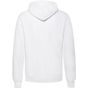 fruit of the loom Classic Hooded Sweat white
