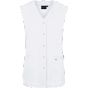 karlowsky Women's Sleeveless Medical Tunic Essential White