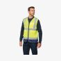 WK Designed To Work Gilet de sécurité haute visibilité recyclé avec zip unisexe