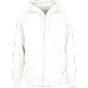 Build Your Brand Basic Basic Zip Hoody White