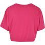 Build Your Brand Ladies Short Oversized Tee hibiskus_pink
