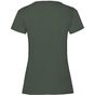 fruit of the loom Tee-shirt femme Valueweight vert_bouteille