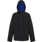 Regatta Men's Navigate 2 Layer Hooded Softshell Jacket navy/french_blue
