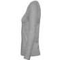 B&C Collection #E190 LSL /Women gris sport