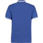 Kustom Kit Tipped Collar Polo Royal / White