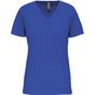 Kariban T-shirt BIO150IC col V femme light_royal_blue