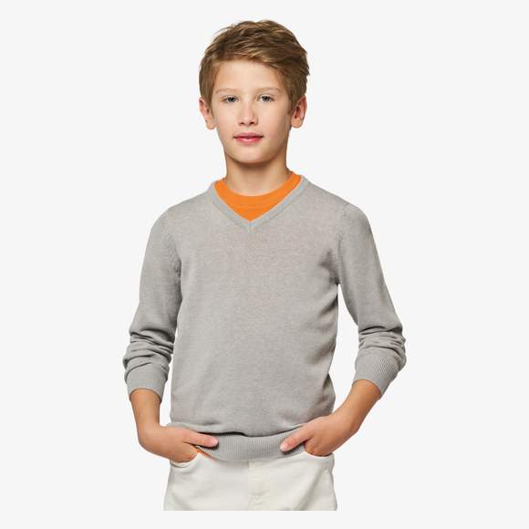 Pull col V enfant kariban