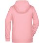 James&Nicholson Ladies´ Zip-Hoody rose_melange