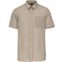 Kariban Ace - Chemise manches courtes beige
