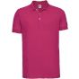 Russell Polo stretch ajusté homme fuchsia