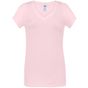 JHK Regular lady comfort v-neck pink