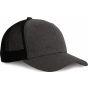 K-up Casquette Urban Trucker - 6 panneaux steel_grey_heather/black