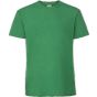 fruit of the loom Iconic 195 ringspun premium T kelly green