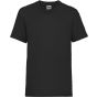 fruit of the loom Kids valueweight T black