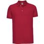 Russell Men's stretch polo classic_red